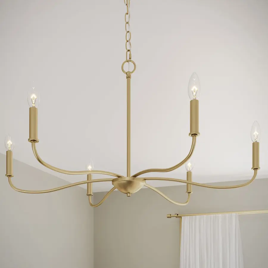Ilia Six-Light Chandelier - Image 23