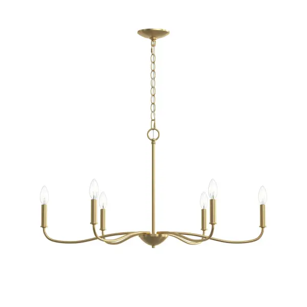 Ilia Six-Light Chandelier - Image 25