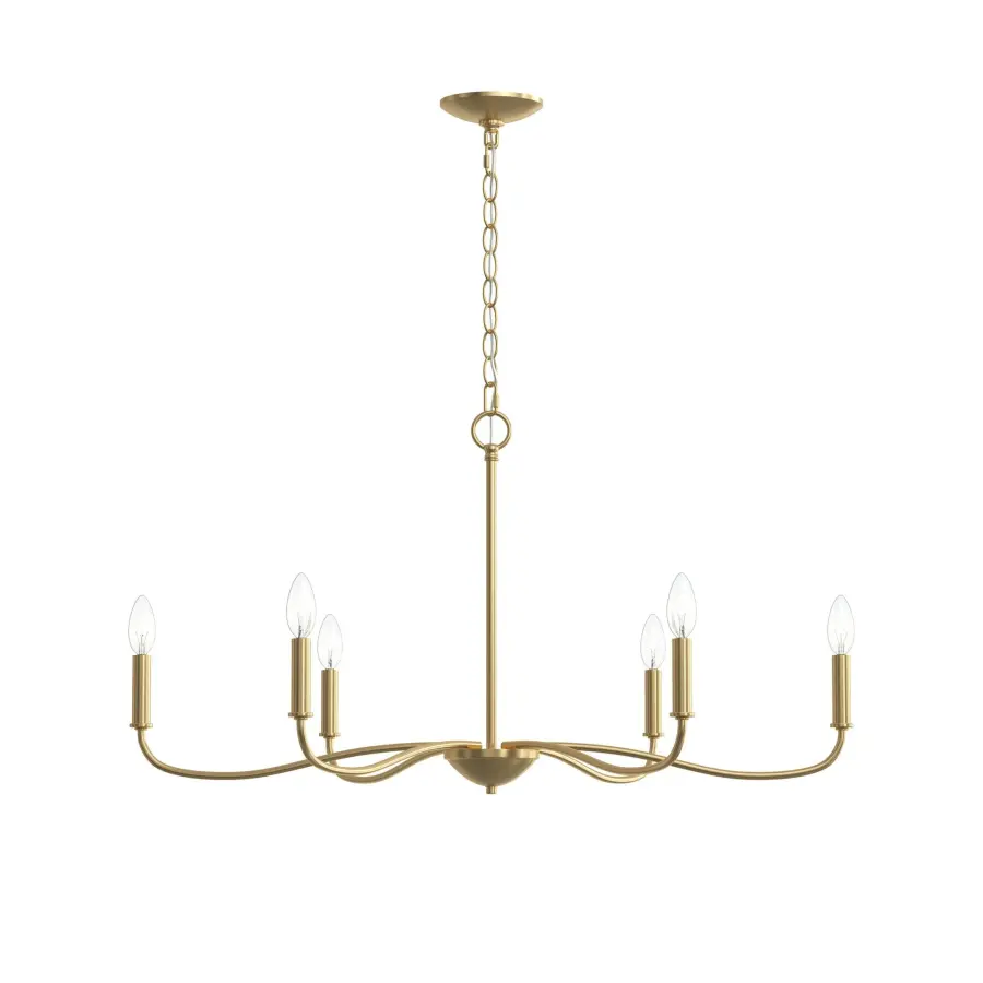 Ilia Six-Light Chandelier - Image 25