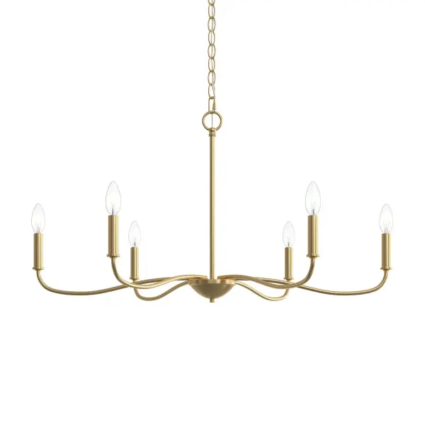 Ilia Six-Light Chandelier - Image 27