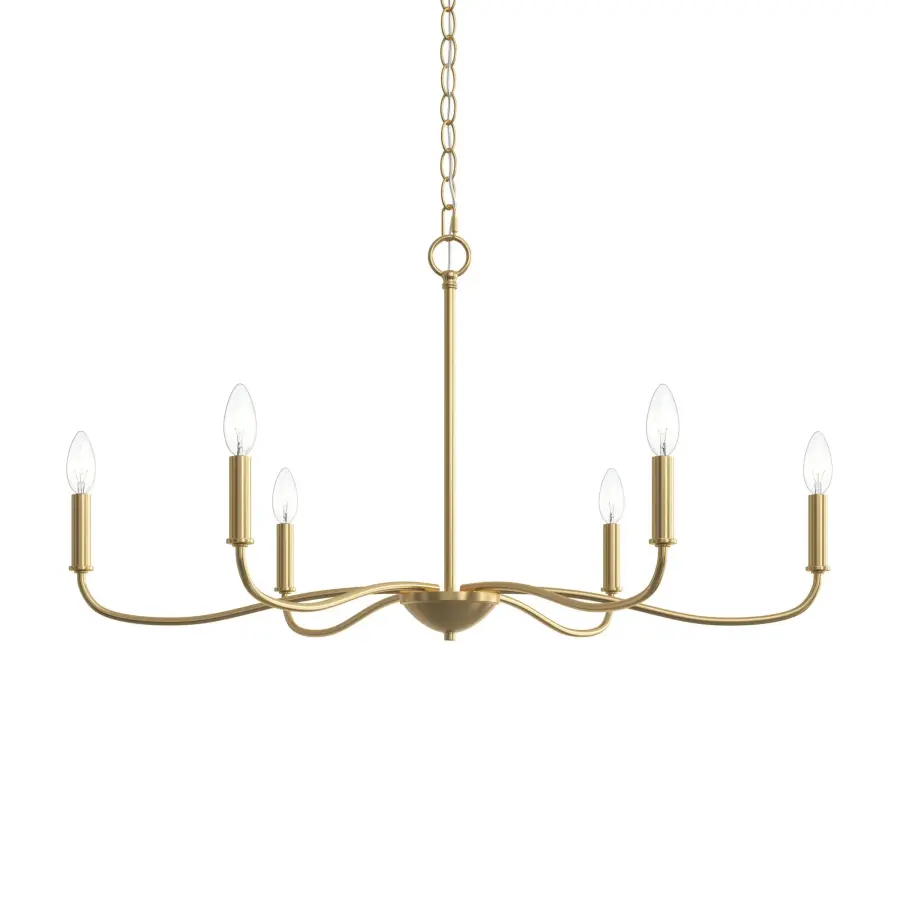 Ilia Six-Light Chandelier - Image 27