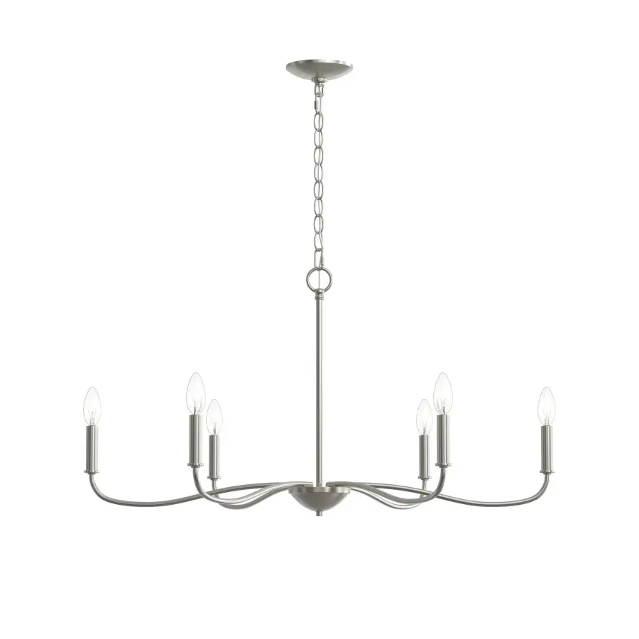 Ilia Six-Light Chandelier - Image 8