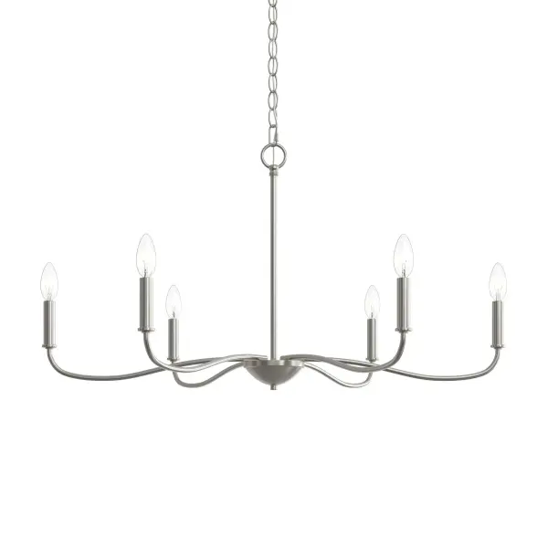 Ilia Six-Light Chandelier - Image 9