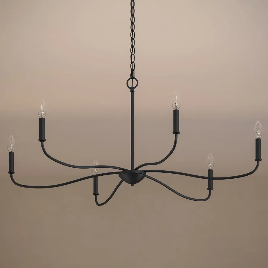 Ilia Six-Light Chandelier - Image 11