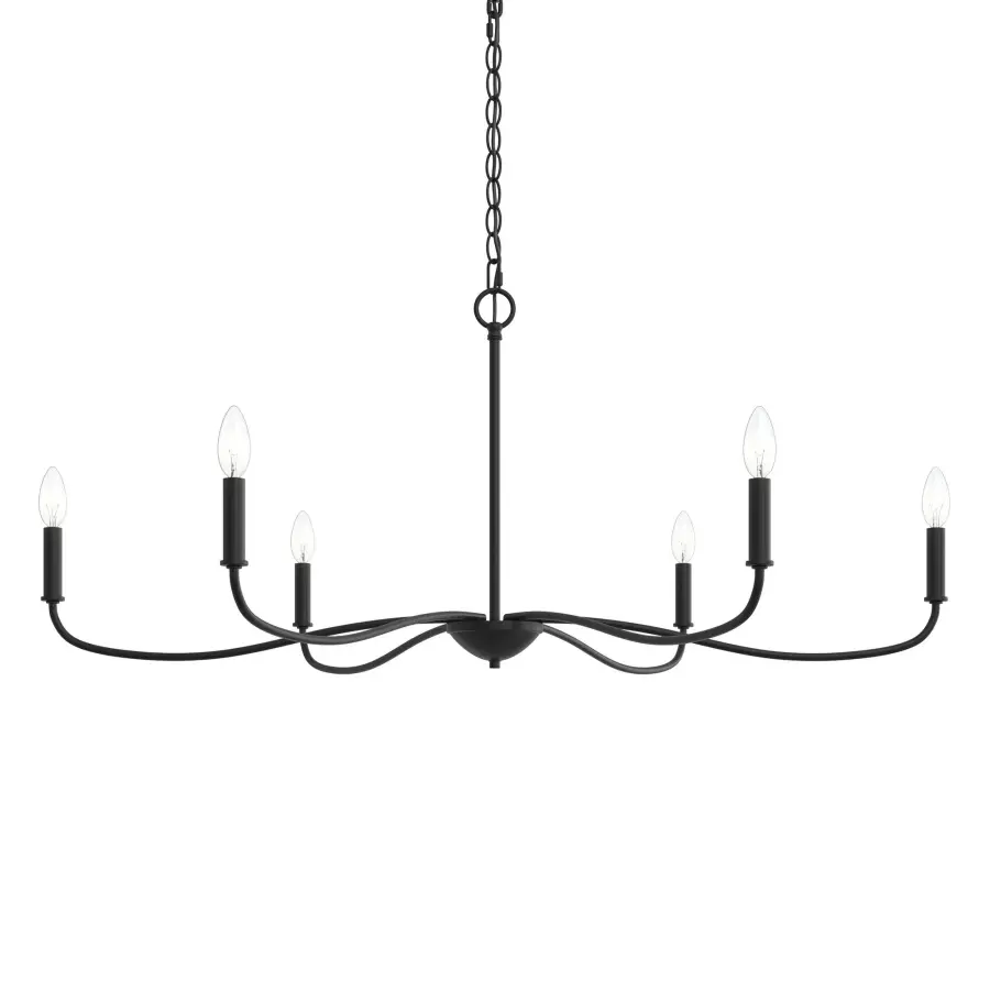 Ilia Six-Light Chandelier - Image 17