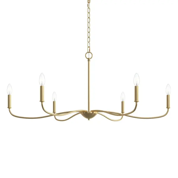 Ilia Six-Light Chandelier - Image 6