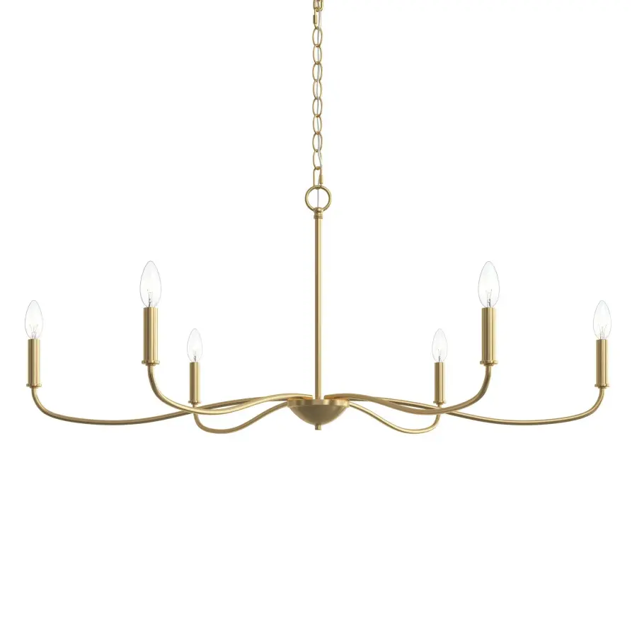Ilia Six-Light Chandelier - Image 6