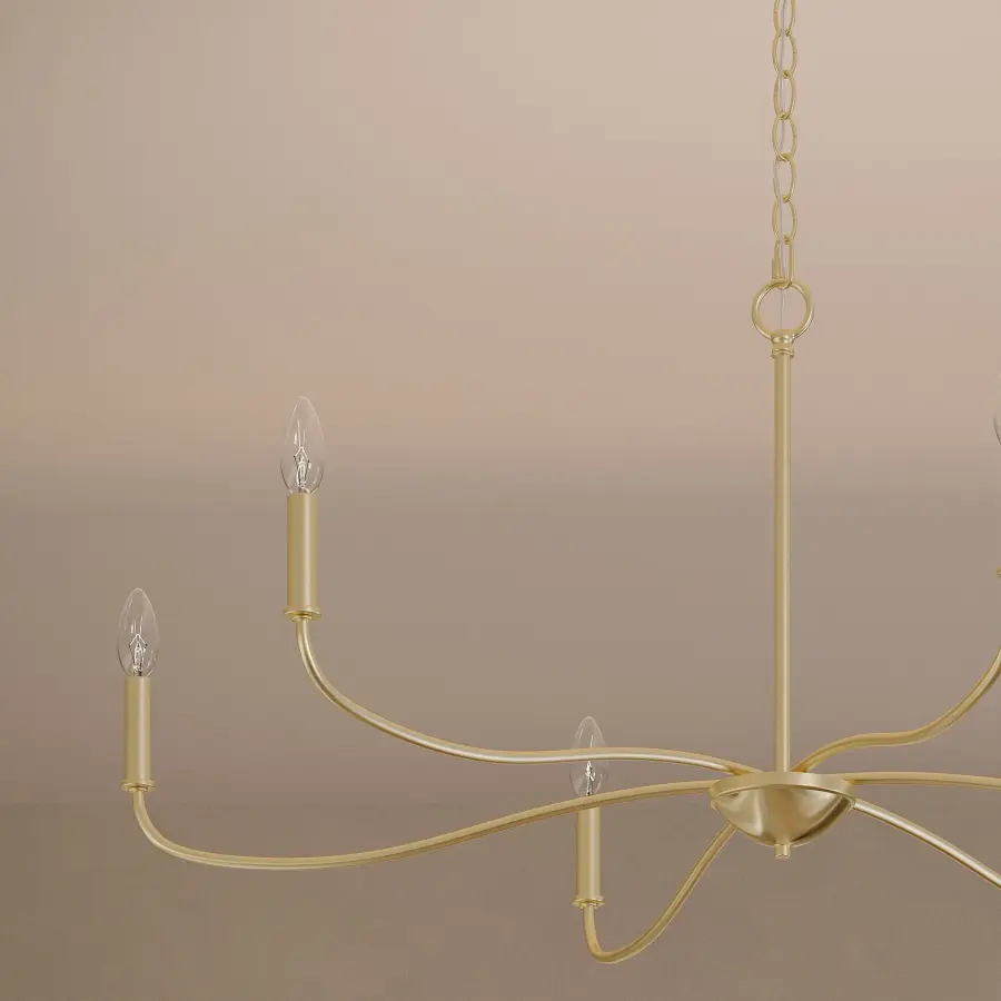 Ilia Six-Light Chandelier - Image 7