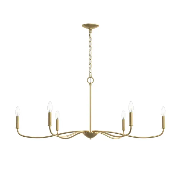 Ilia Six-Light Chandelier - Image 9