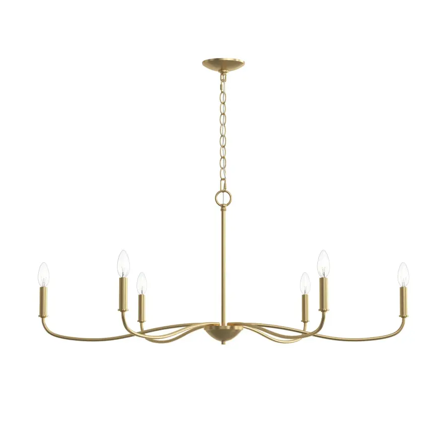 Ilia Six-Light Chandelier - Image 9