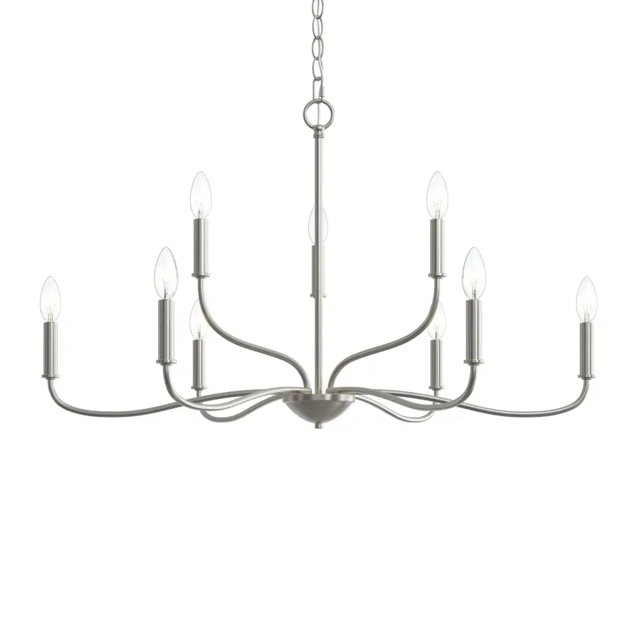 Ilia Nine-Light Chandelier - Image 5