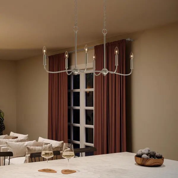 Ilia Six-Light Chandelier - Image 13