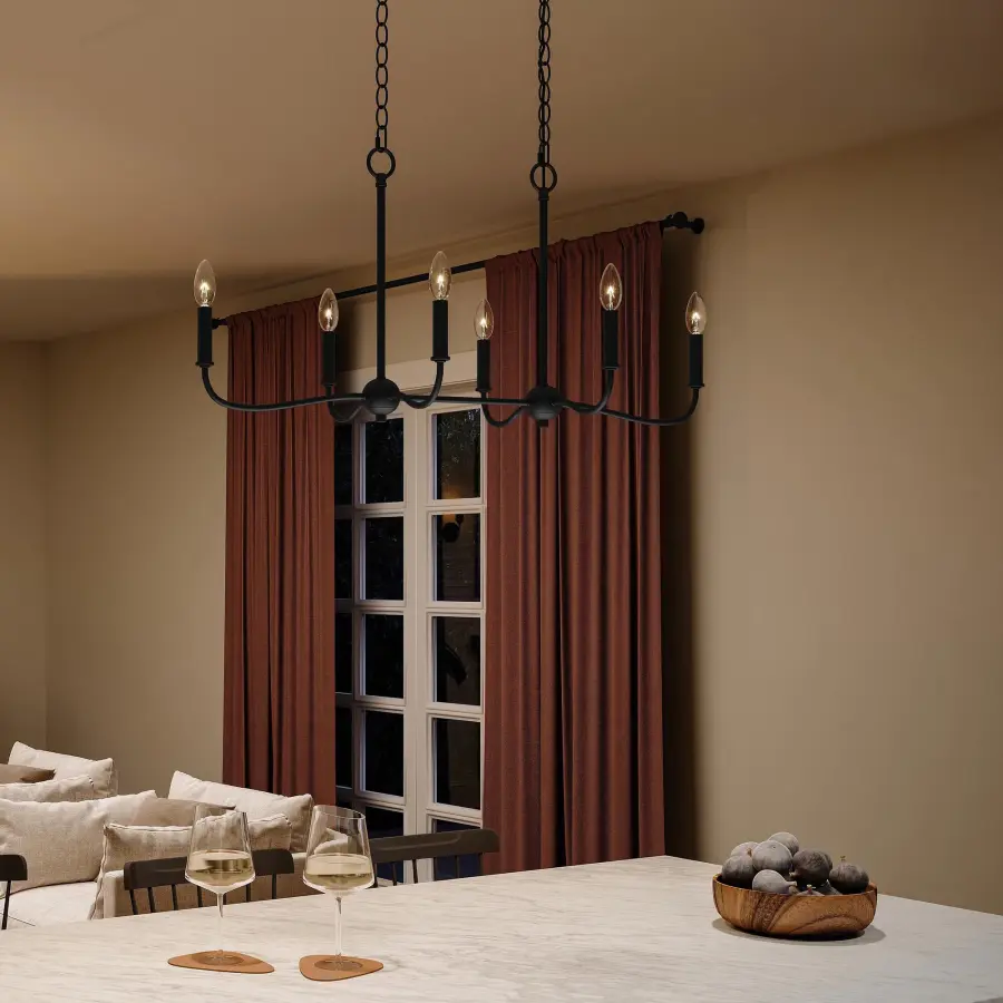 Ilia Six-Light Chandelier - Image 22