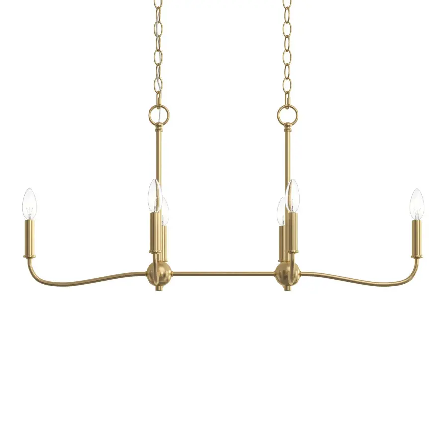 Ilia Six-Light Chandelier - Image 6