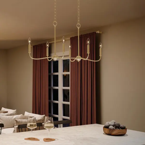 Ilia Six-Light Chandelier - Image 7