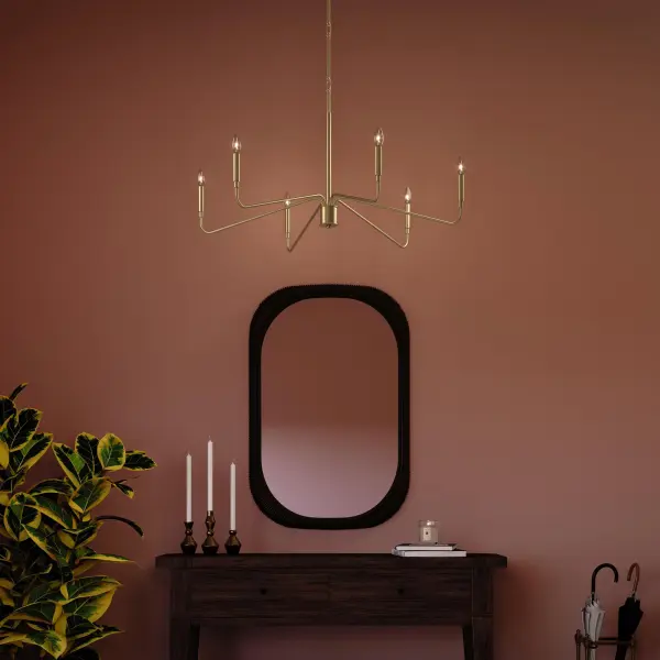Pilar Six-Light Chandelier - Image 24