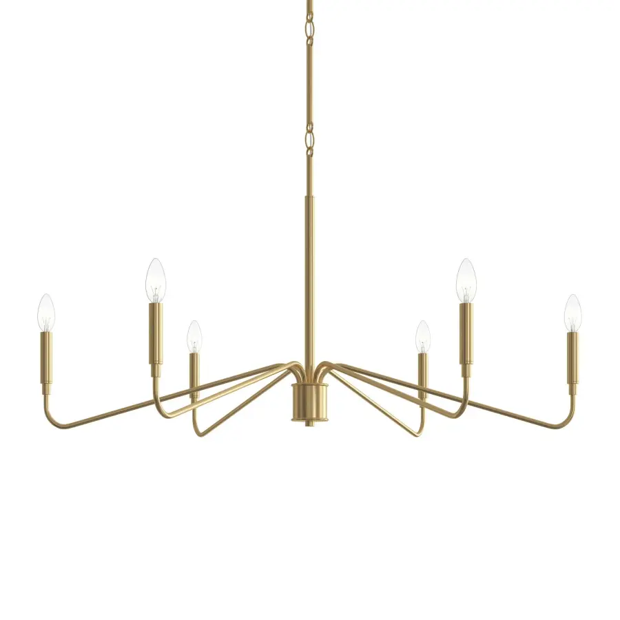 Pilar Six-Light Chandelier - Image 28