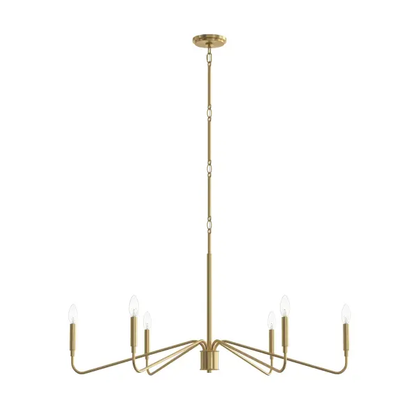 Pilar Six-Light Chandelier - Image 30