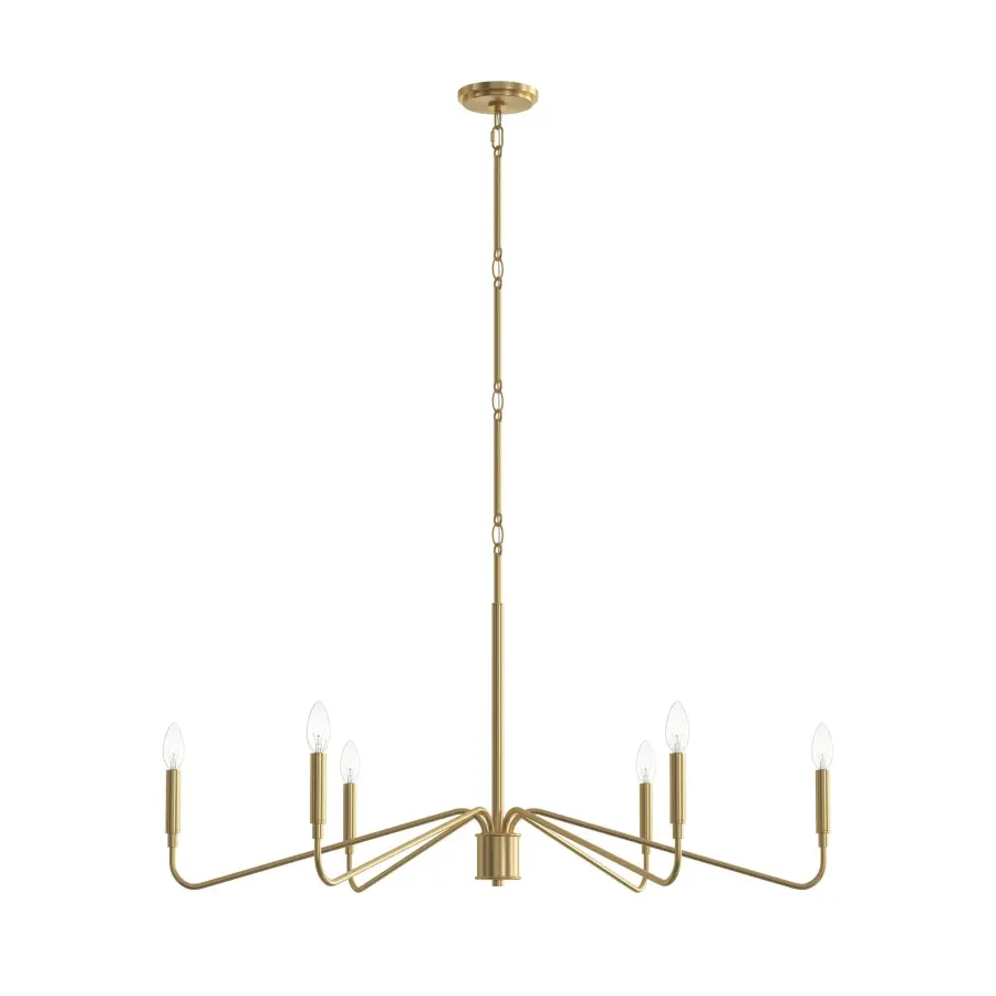 Pilar Six-Light Chandelier - Image 30