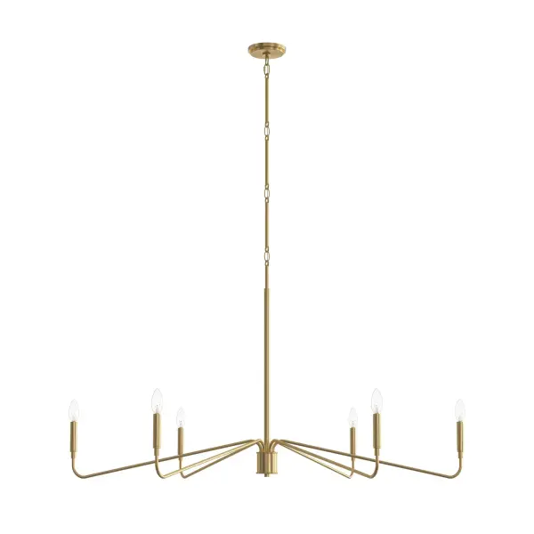 Pilar Six-Light Chandelier - Image 26