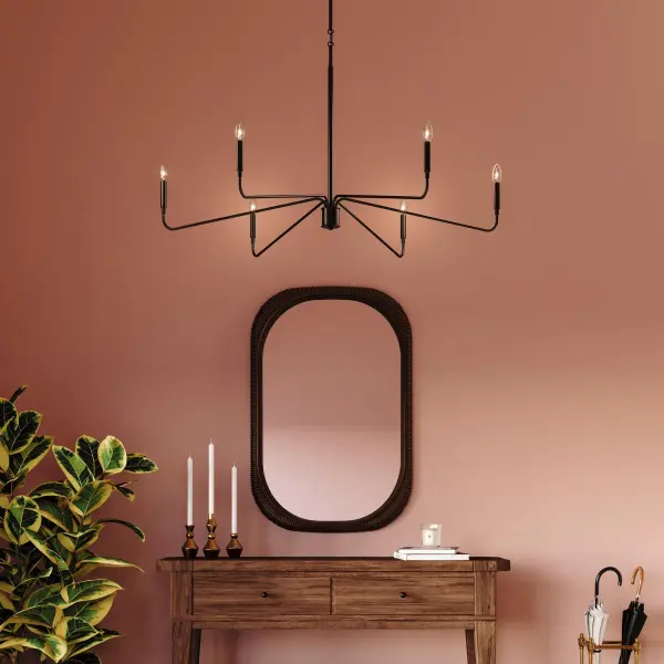 Pilar Six-Light Chandelier - Image 4