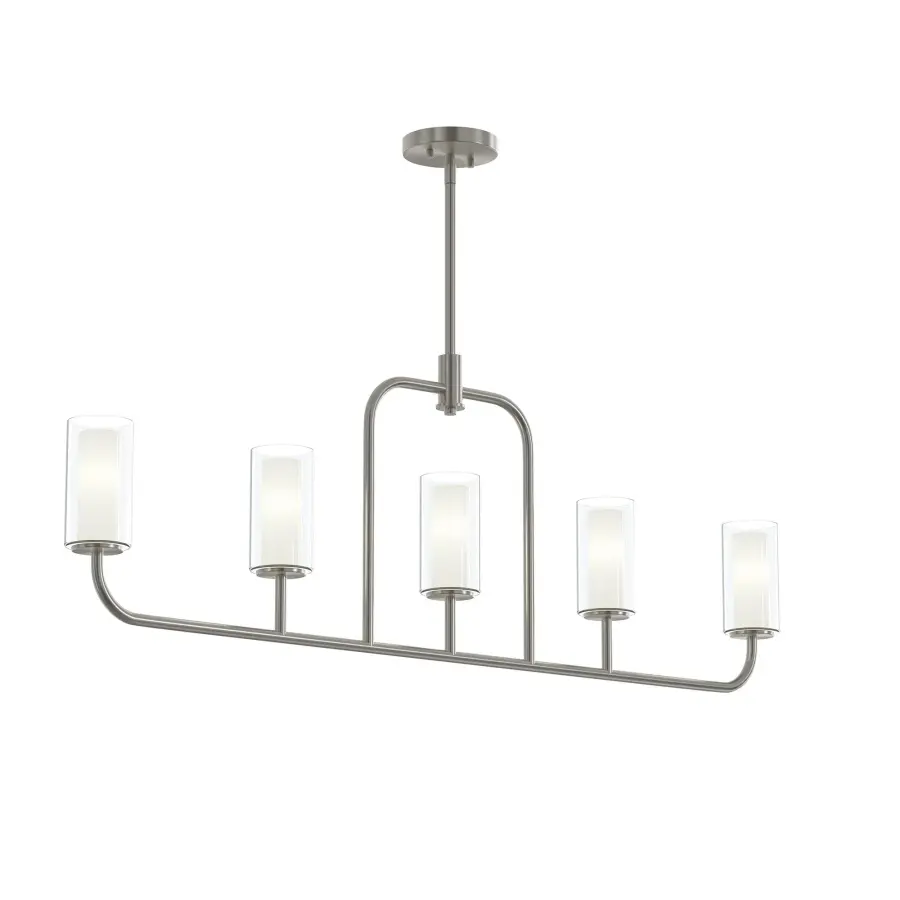 Versatile Linear Chandelier Perfect for Modern Dining & Kitchen Spaces - Image 1
