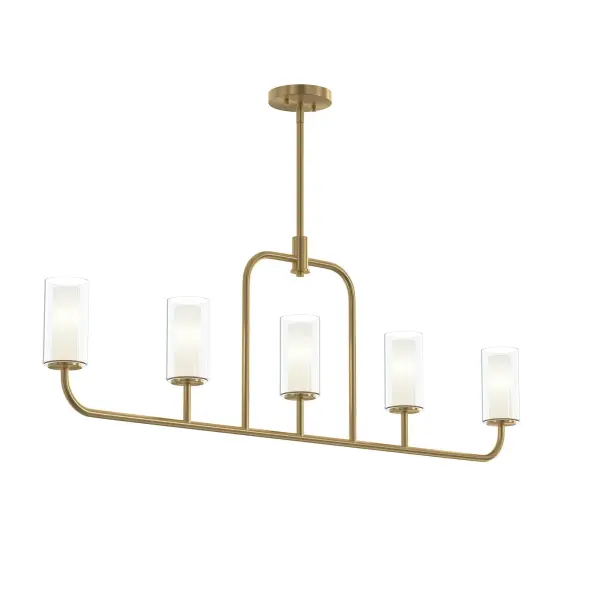 Versatile Linear Chandelier Perfect for Modern Dining & Kitchen Spaces - Image 3