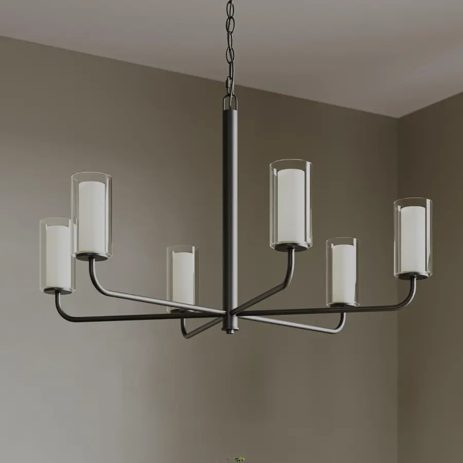 Mack Six-Light Linear Chandelier - Image 18