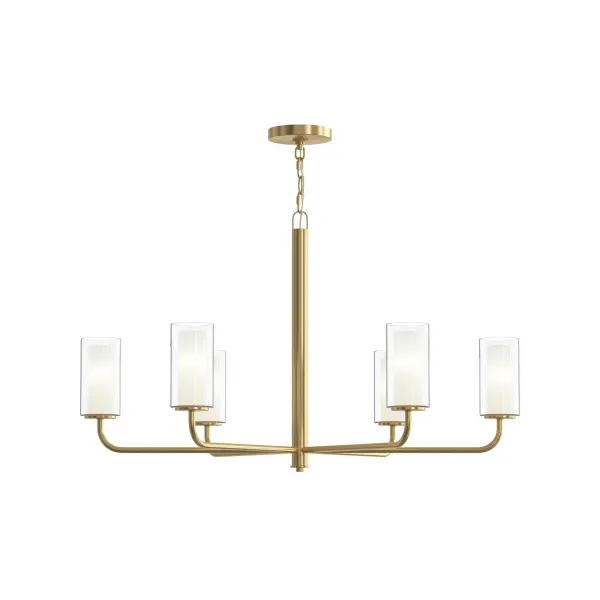Mack Six-Light Linear Chandelier - Image 6