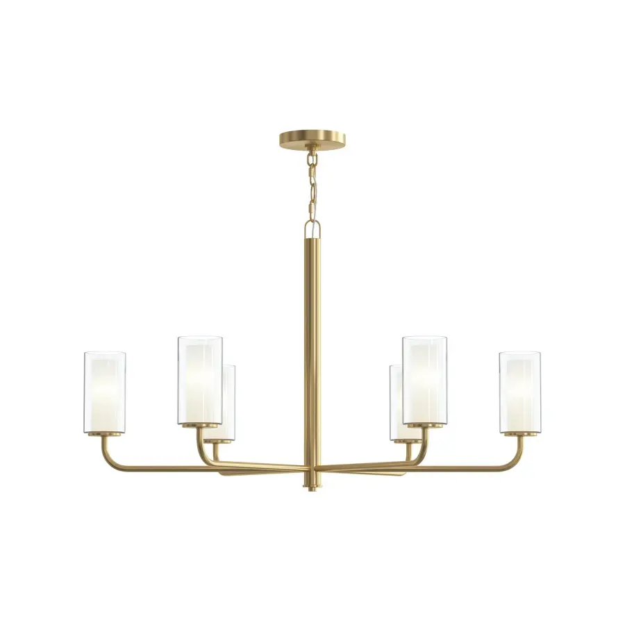 Mack Six-Light Linear Chandelier - Image 6