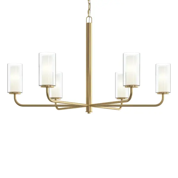 Mack Six-Light Linear Chandelier - Image 7