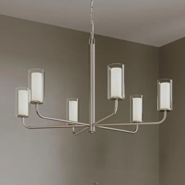 Mack Six-Light Linear Chandelier - Image 10