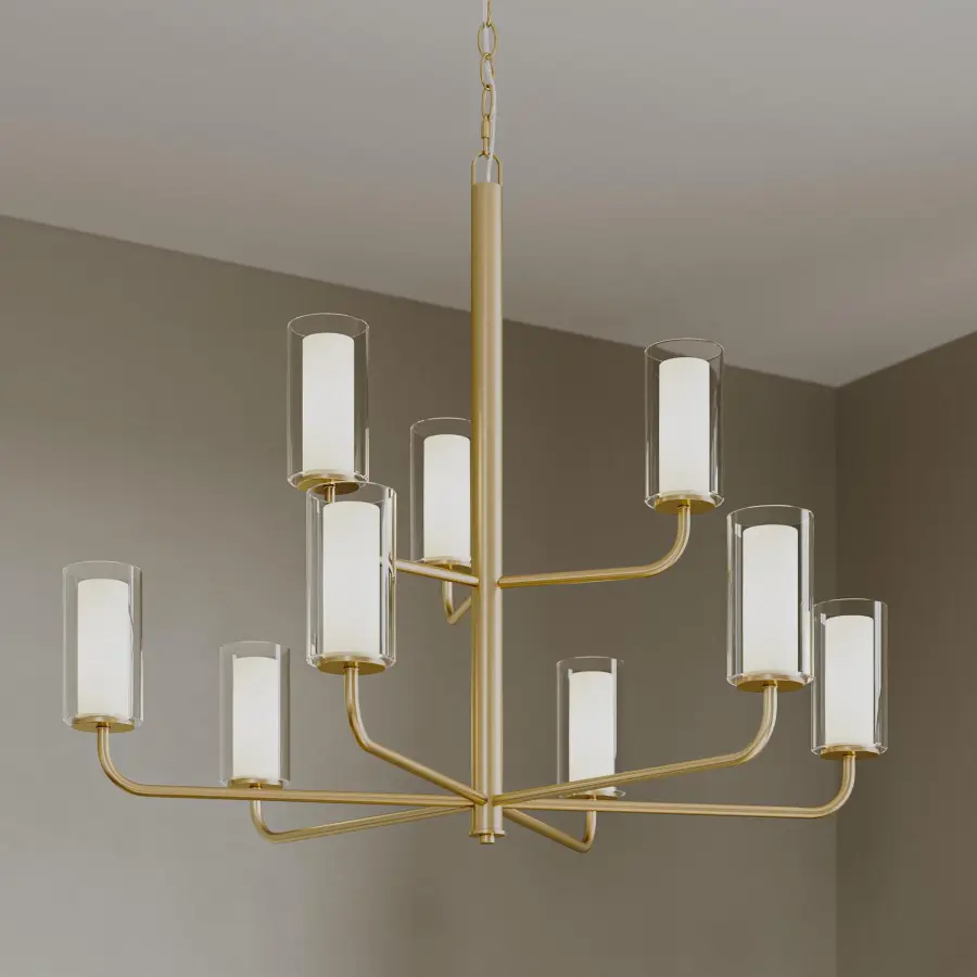 Mack Nine-Light Linear Chandelier - Image 10