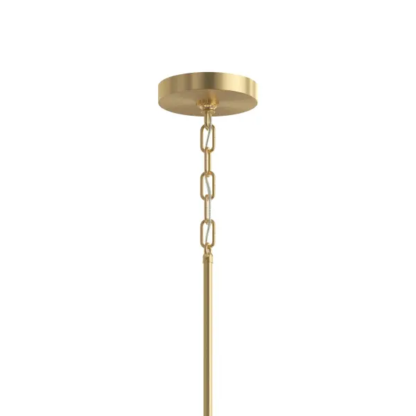 Replay Collection Five-Light Etched White Glass Chandelier - Image 15