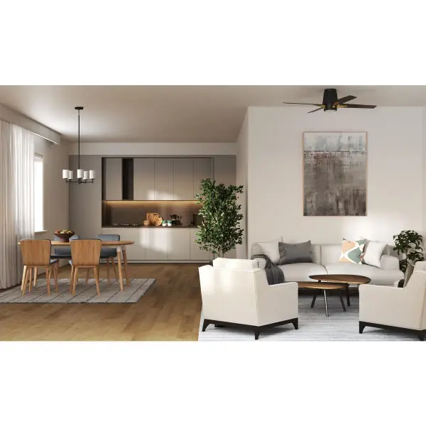 Replay Collection Five-Light Etched White Glass Chandelier - Image 6