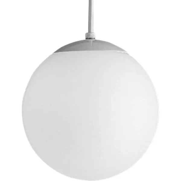 Opal Globes One-Light White Glass Pendant - Image 1