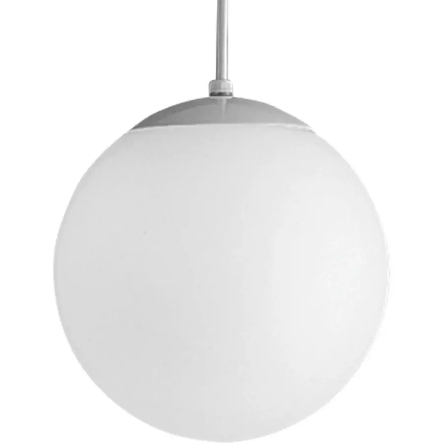 Opal Globes One-Light White Glass Pendant - Image 1
