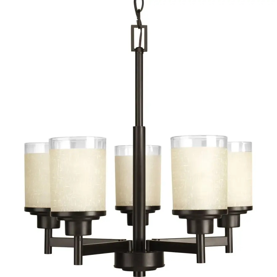 Modern Elegance Meets Timeless Design in Five-Light Chandelier - Image 2