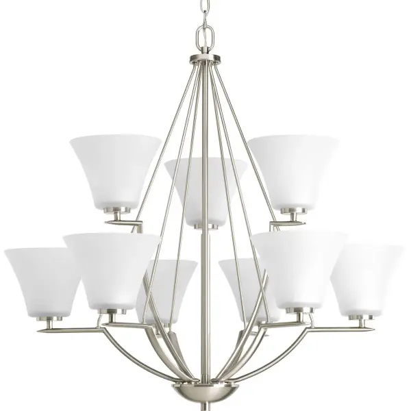 Bravo Nine-Light Two-Tier Chandelier - Image 1