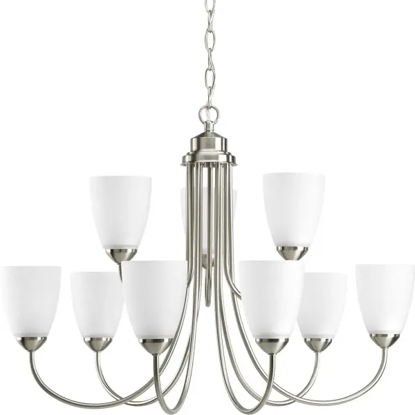 Gather Collection Nine-Light Two-Tier Chandelier - Image 2
