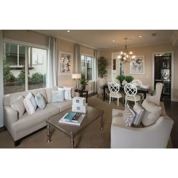 Caress Collection Nine-Light Clear Water Glass Chandelier - Image 2