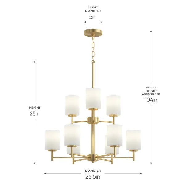 Replay Collection Nine-Light Chandelier - Image 10