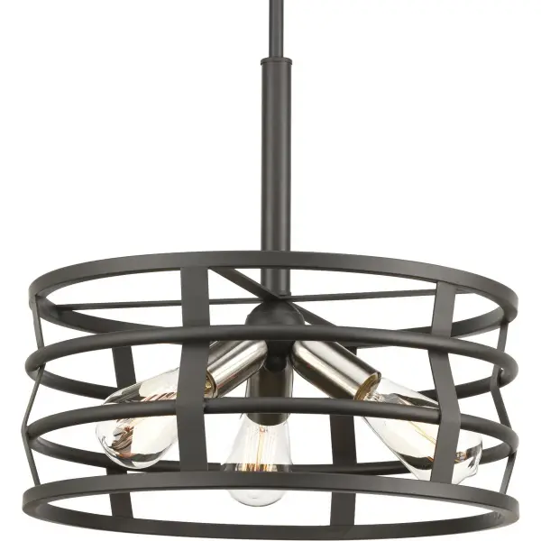 Remix Collection Three-Light Pendant