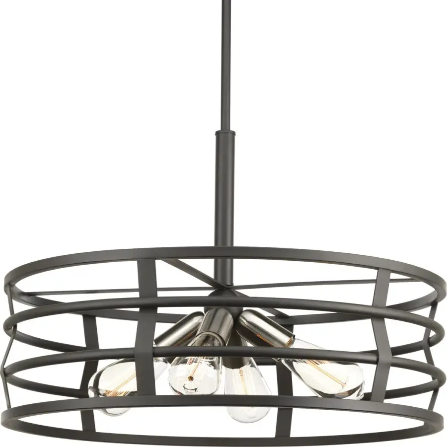 Remix Collection Four-Light Pendant