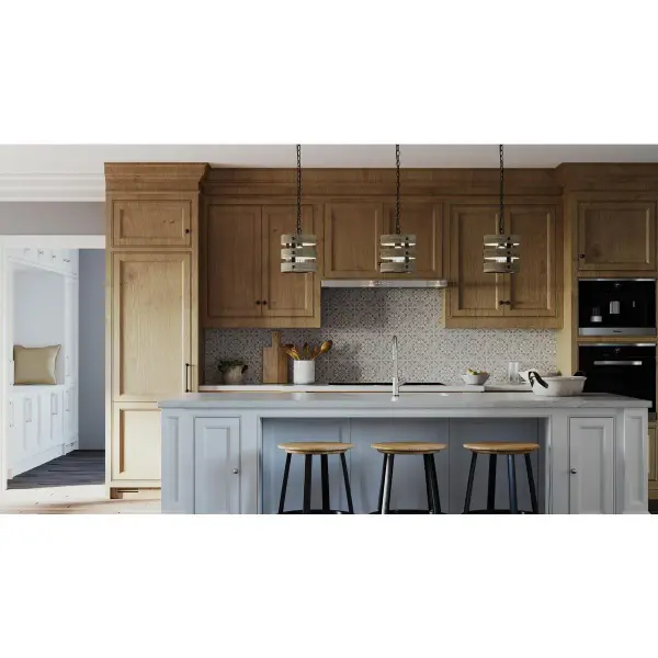 Coastal-Inspired Galvanized Pendant with Industrial Charm - Image 3