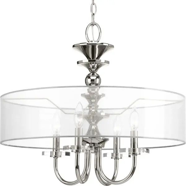 Marche Collection Four-Light Pendant - Image 1