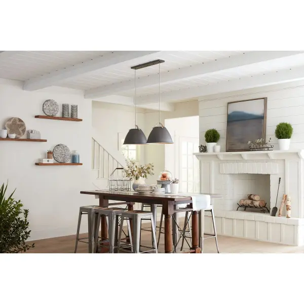 Tre Collection One-Light Metal Shade Pendant - Image 3