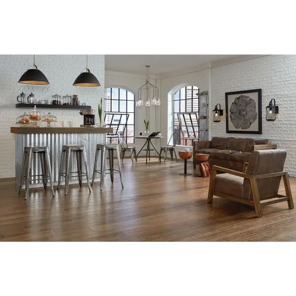 Tre Collection One-Light Metal Shade Pendant - Image 3