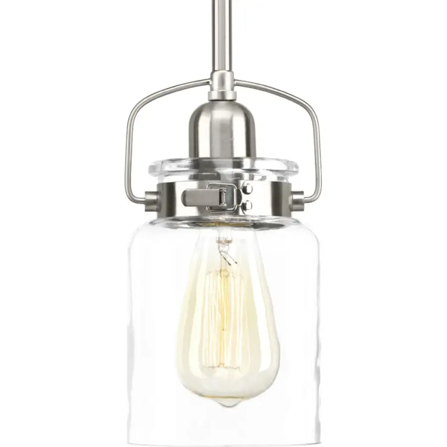 Calhoun One-Light Clear Glass Mini-Pendant - Image 1