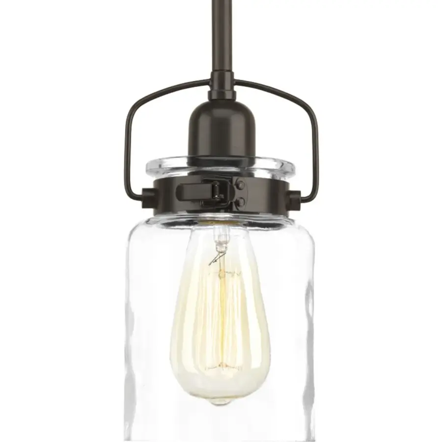 Calhoun One-Light Clear Glass Mini-Pendant - Image 2